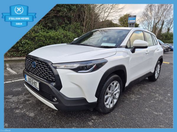 Toyota Corolla Hatchback, Petrol Hybrid, 2023, White