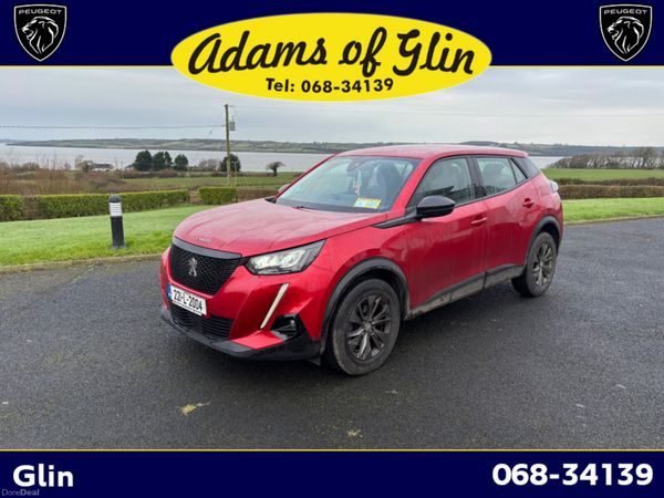 Peugeot 2008 SUV, Petrol, 2022, Red