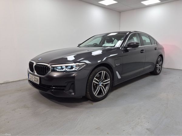 BMW 5-Series Saloon, Petrol Plug-in Hybrid, 2022, Grey
