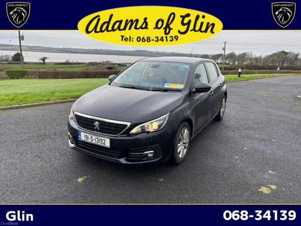 Peugeot 308 Hatchback, Diesel, 2019, Black