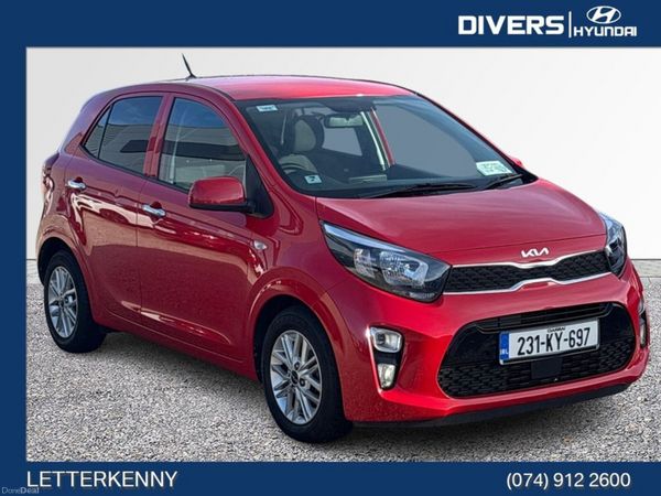 Kia Picanto MPV, Petrol, 2023, Red