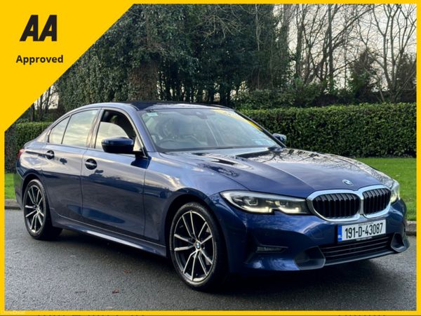 BMW 3-Series Saloon, Diesel, 2019, Blue