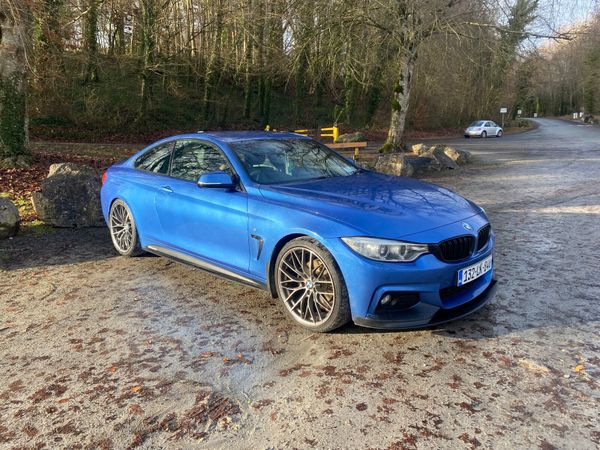 BMW 4-Series Coupe, Diesel, 2013, Blue