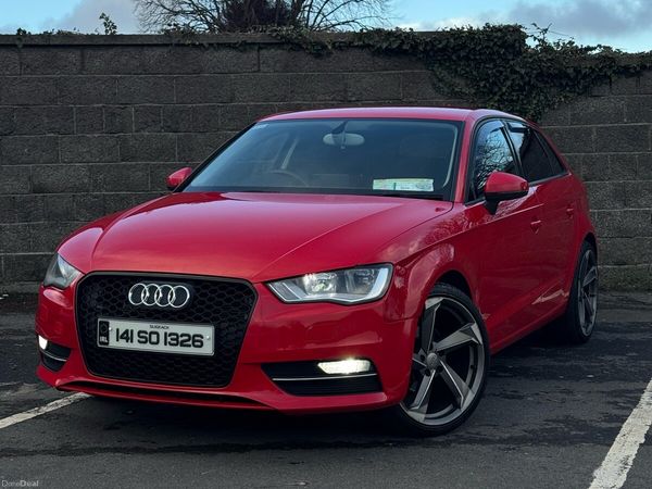 Audi A3 Hatchback, Diesel, 2014, Red