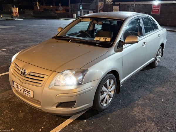 Toyota Avensis Saloon, Petrol, 2008, Silver
