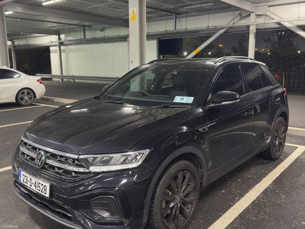 Volkswagen T-Roc SUV, Petrol, 2023, Black