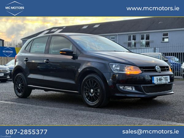 Volkswagen Polo Hatchback, Petrol, 2011, Black