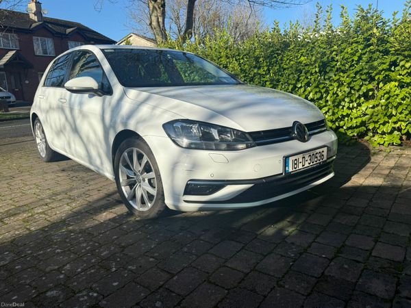 Volkswagen Golf Estate, Petrol, 2018, White