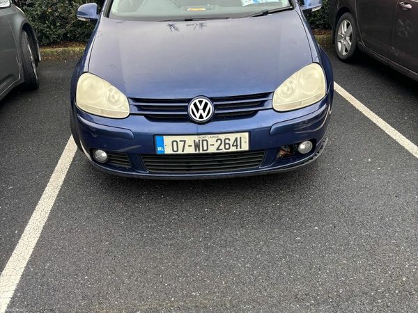 Volkswagen Golf Hatchback, Petrol, 2007, Blue