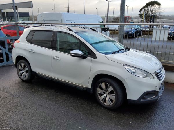Peugeot 2008 SUV, Petrol, 2016, White