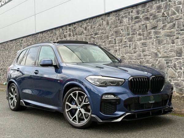 BMW X5 SUV, Petrol Plug-in Hybrid, 2021, Blue