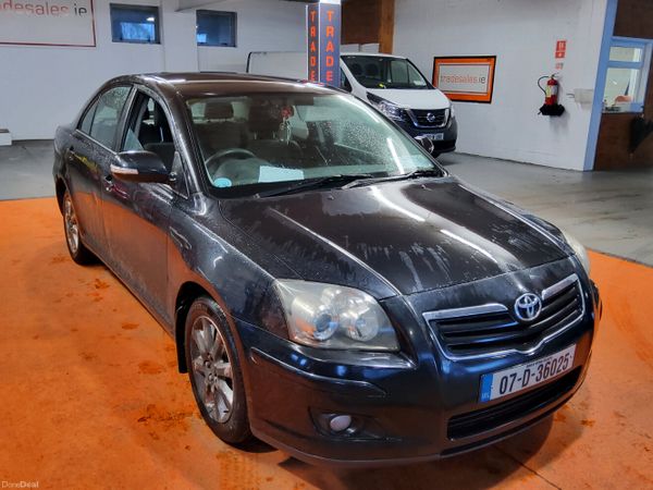 Toyota Avensis Saloon, Petrol, 2007, Black