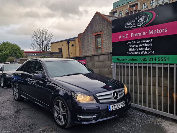 Mercedes-Benz C-Class Saloon, Diesel, 2013, Blue