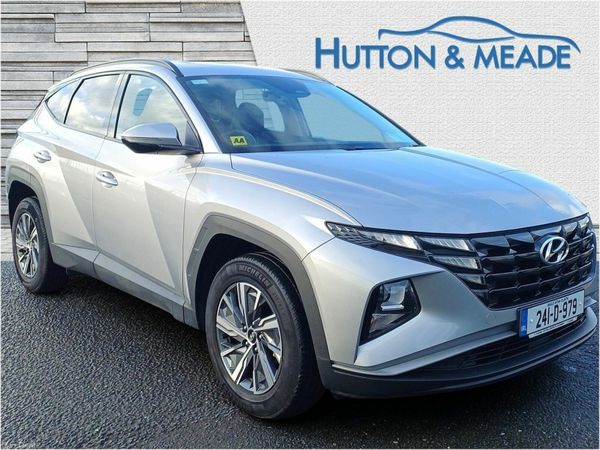 Hyundai Tucson SUV, Petrol Hybrid, 2024, Silver