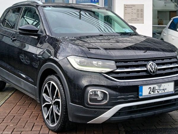 Volkswagen T-Cross Estate, Petrol, 2024, Black