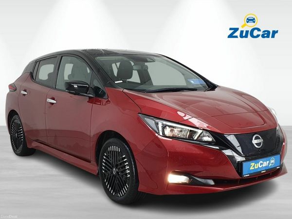 Nissan Leaf Hatchback, Electric, 2023, Red