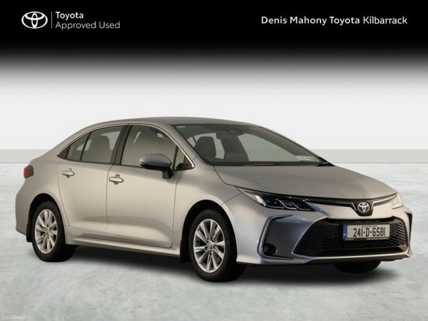 Toyota Corolla Saloon, Petrol Hybrid, 2024, Silver
