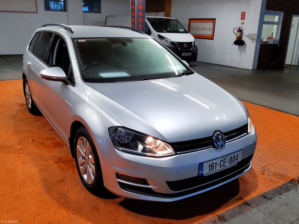 Volkswagen Golf Estate, Diesel, 2016, Silver