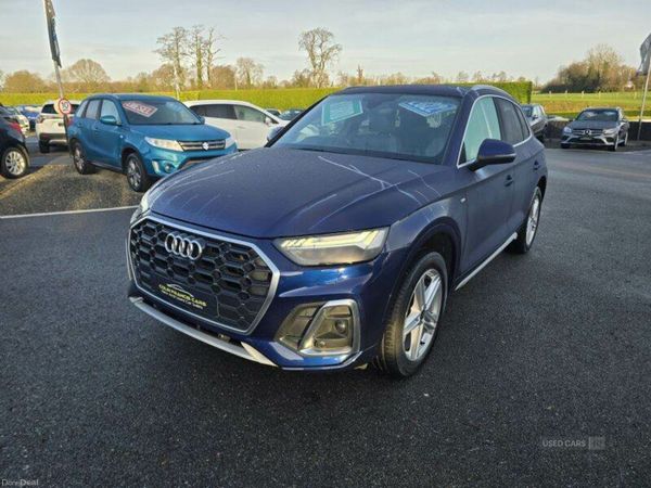 Audi Q5 SUV, Petrol Hybrid, 2022, Blue