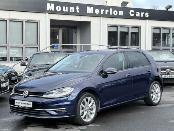 Volkswagen Golf Hatchback, Petrol, 2018, Blue