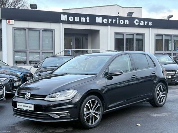 Volkswagen Golf Hatchback, Petrol, 2020, Black