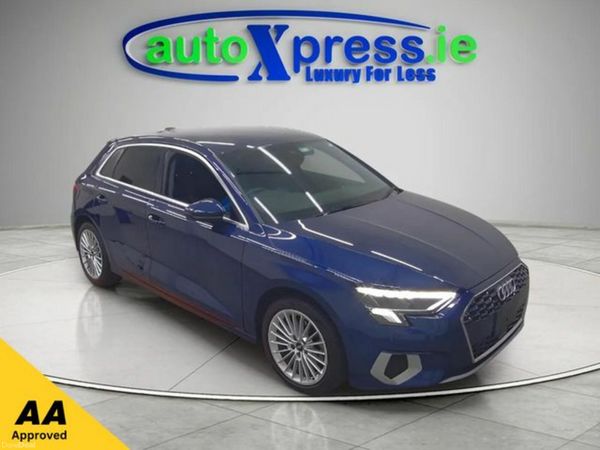 Audi A3 Hatchback, Petrol, 2022, Blue