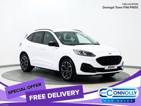 Ford Kuga SUV, Petrol Hybrid, 2024, White