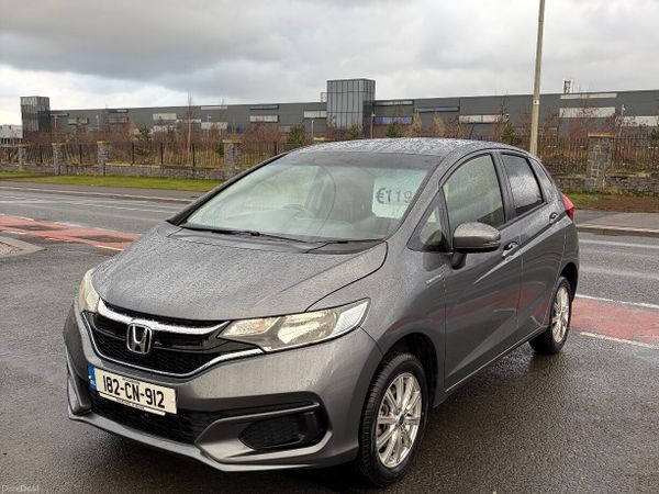 Honda Fit Hatchback, Petrol Hybrid, 2018, Grey