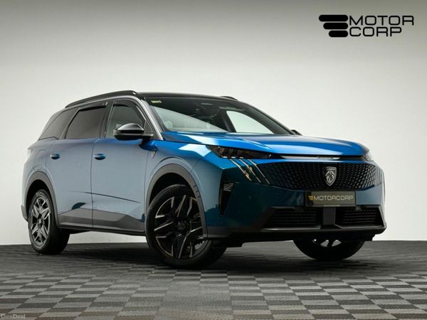 Peugeot 5008 SUV, Petrol Plug-in Hybrid, 2025, Blue