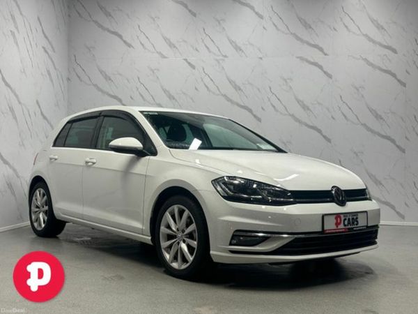 Volkswagen Golf Hatchback, Petrol, 2018, White