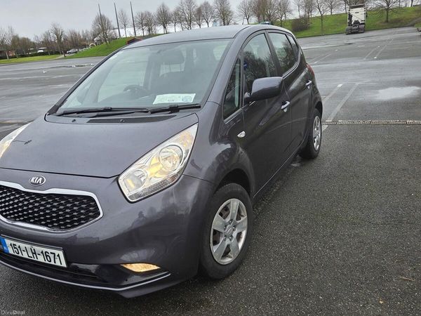 Kia Venga MPV, Petrol, 2015, Silver