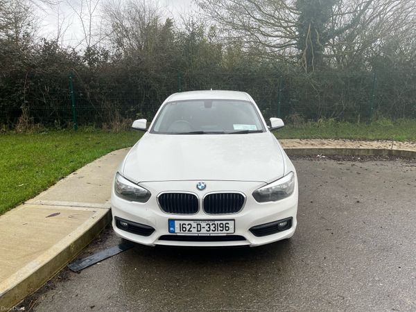 BMW 1-Series Hatchback, Diesel, 2016, White