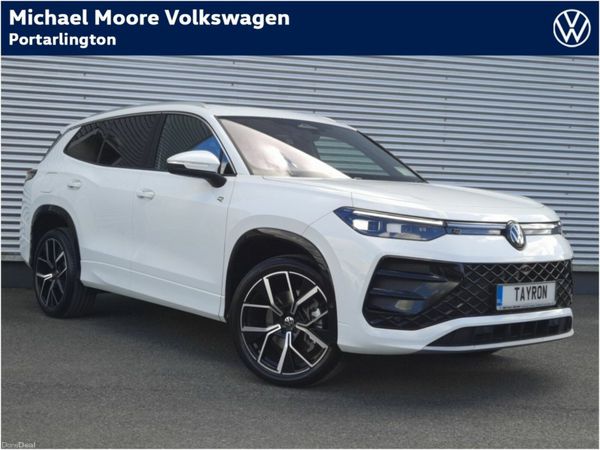 Volkswagen Tayron SUV, Petrol Plug-in Hybrid, 2026, White