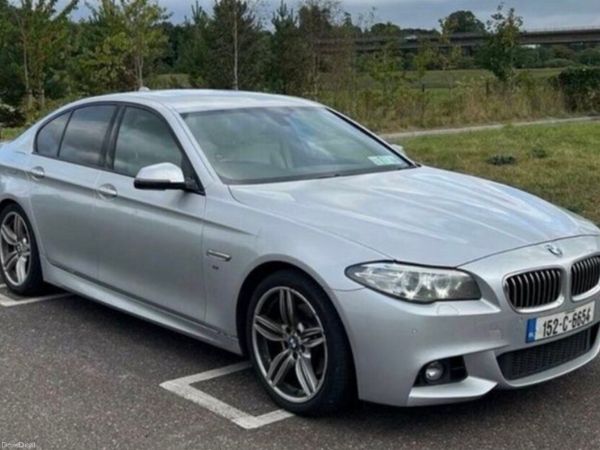 BMW 5-Series Saloon, Diesel, 2015, Silver
