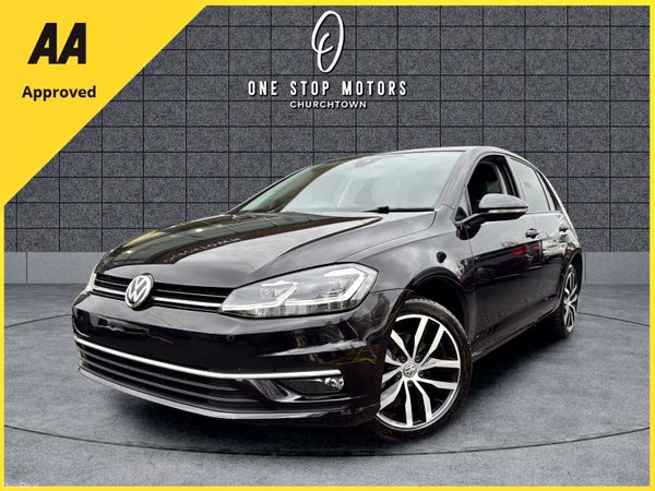 Volkswagen Golf Hatchback, Petrol, 2018, Black