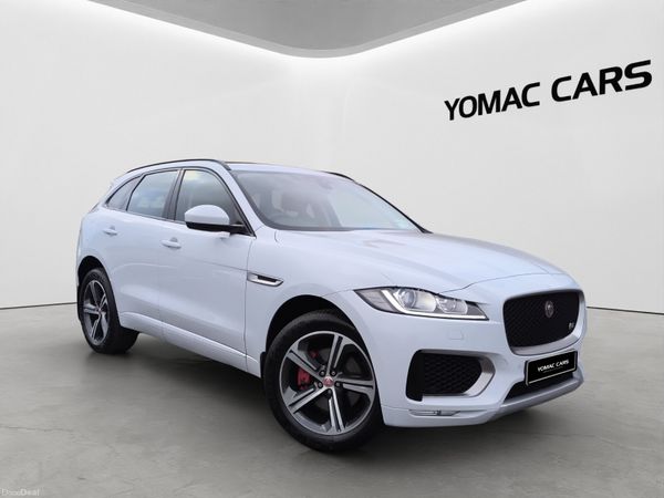 Jaguar F-Pace SUV, Diesel, 2019, White