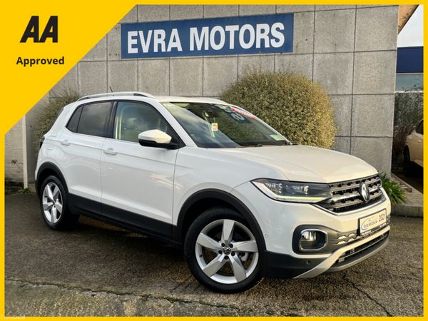 Volkswagen T-Cross SUV, Petrol, 2021, White