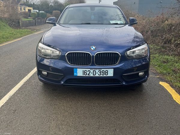 BMW 1-Series Hatchback, Diesel, 2016, Blue