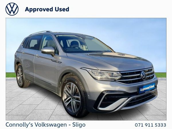 Volkswagen Tiguan Allspace SUV, Diesel, 2021, Silver