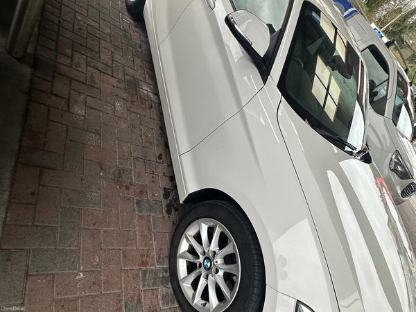 BMW 1-Series Hatchback, Petrol, 2015, White