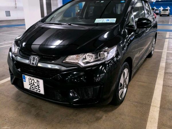 Honda Fit Hatchback, Petrol Hybrid, 2013, Black
