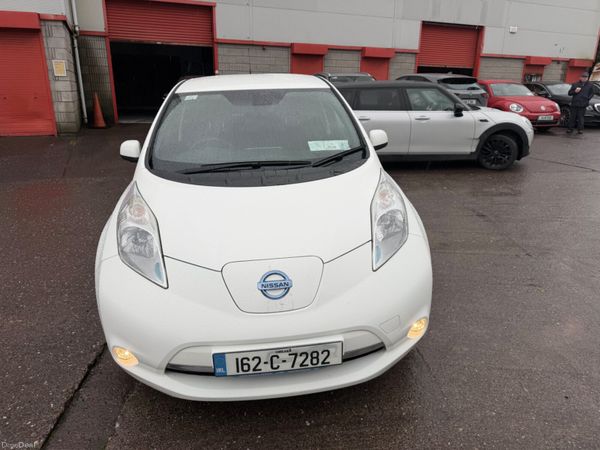 Nissan Leaf Hatchback, Electric, 2016, White