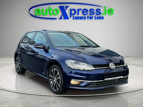 Volkswagen Golf Hatchback, Diesel, 2019, Blue