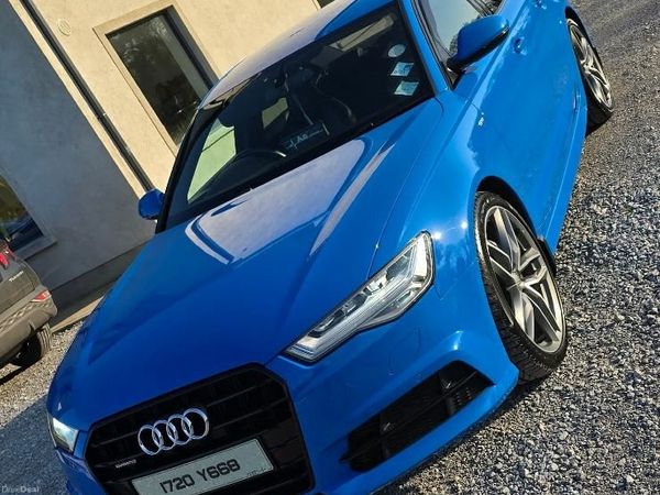 Audi A6 Saloon, Diesel, 2017, Blue
