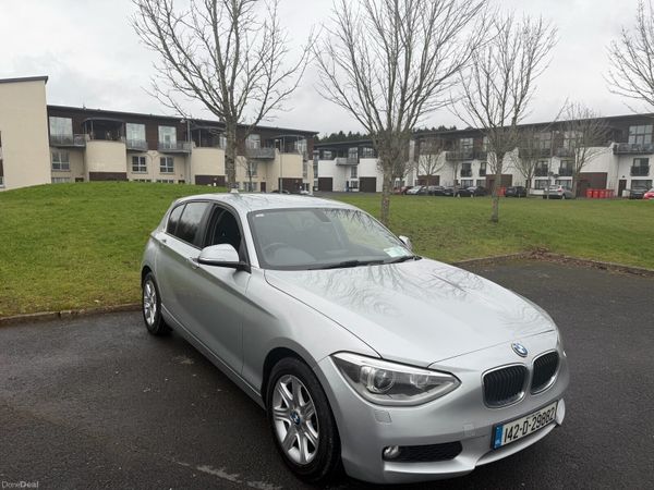 BMW 1-Series Hatchback, Petrol, 2014, Silver