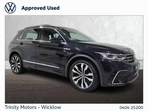 Volkswagen Tiguan SUV, Diesel, 2021, Black