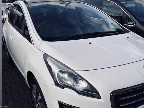 Peugeot 3008 SUV, Petrol, 2016, White