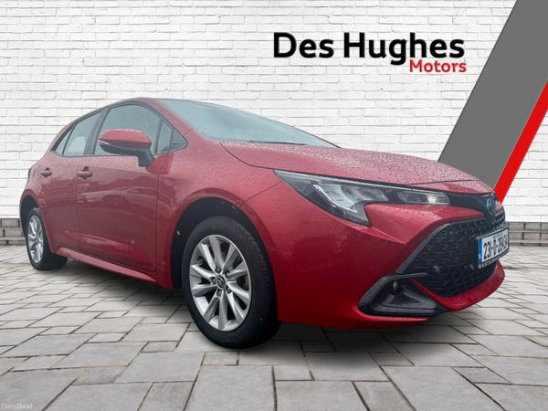 Toyota Corolla Hatchback, Petrol Hybrid, 2023, Red