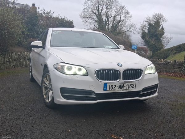 BMW 5-Series Saloon, Diesel, 2016, White