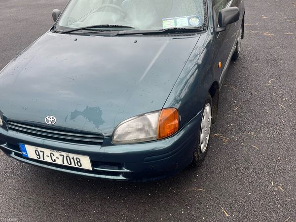 Toyota Starlet Hatchback, Petrol, 1997, Green